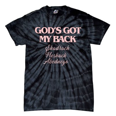 Gods Got My Back Tie-Dye T-Shirt