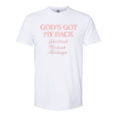 Gods Got My Back Softstyle CVC T-Shirt