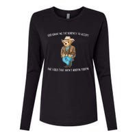 God Grant Me The Serenity To Accept The Vibes That Arent Rootin Tootin Womens Cotton Relaxed Long Sleeve T-Shirt