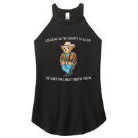 God Grant Me The Serenity To Accept The Vibes That Arent Rootin Tootin Women's Perfect Tri Rocker Tank