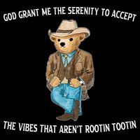 God Grant Me The Serenity To Accept The Vibes That Arent Rootin Tootin Wool Snapback Cap