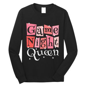 Girl Game Night Daughter Family Board Game Night Long Sleeve Shirt