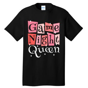 Girl Game Night Daughter Family Board Game Night Tall T-Shirt