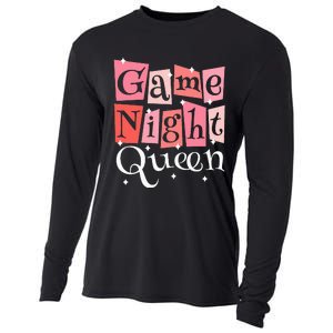 Girl Game Night Daughter Family Board Game Night Cooling Performance Long Sleeve Crew