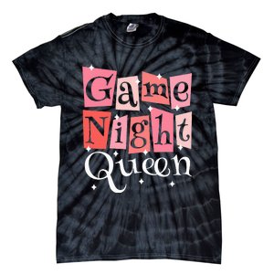 Girl Game Night Daughter Family Board Game Night Tie-Dye T-Shirt