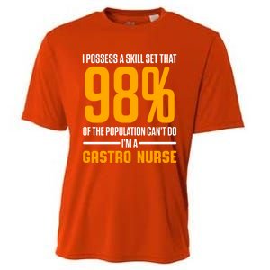 Gastroenterology Gastro Nurse Skill Set Gi Nursing Rn Gift Cooling Performance Crew T-Shirt