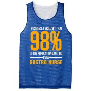 Gastroenterology Gastro Nurse Skill Set Gi Nursing Rn Gift Mesh Reversible Basketball Jersey Tank