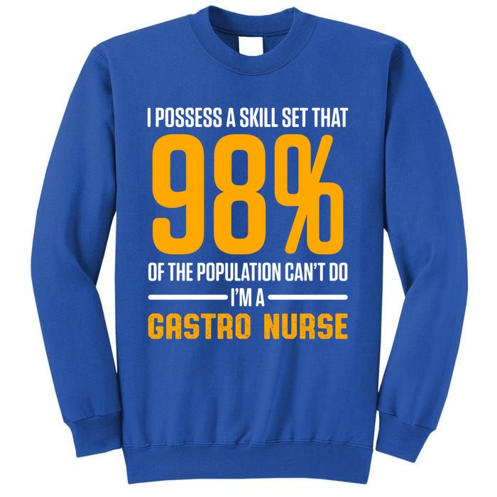 Gastroenterology Gastro Nurse Skill Set Gi Nursing Rn Gift Tall Sweatshirt