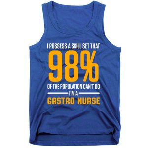 Gastroenterology Gastro Nurse Skill Set Gi Nursing Rn Gift Tank Top