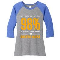 Gastroenterology Gastro Nurse Skill Set Gi Nursing Rn Gift Women's Tri-Blend 3/4-Sleeve Raglan Shirt