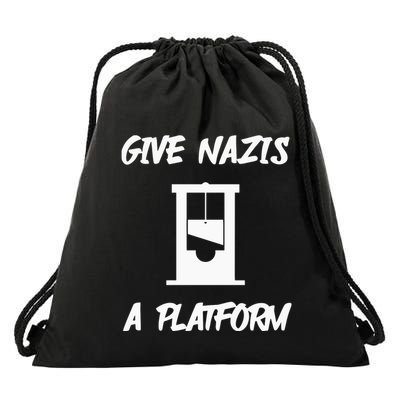 Gabe Give Nazis A Platform Drawstring Bag