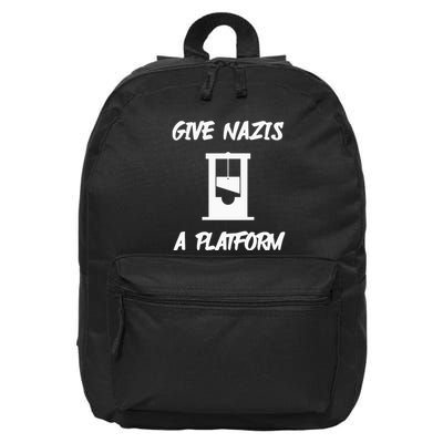 Gabe Give Nazis A Platform 16 in Basic Backpack