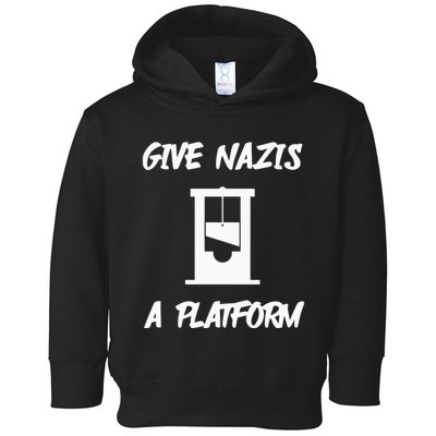 Gabe Give Nazis A Platform Toddler Hoodie