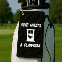 Gabe Give Nazis A Platform Golf Towel