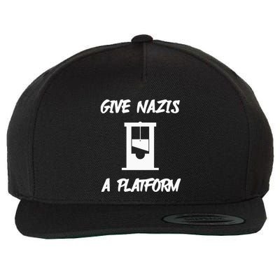 Gabe Give Nazis A Platform Wool Snapback Cap