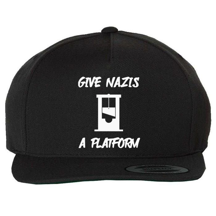 Gabe Give Nazis A Platform Wool Snapback Cap