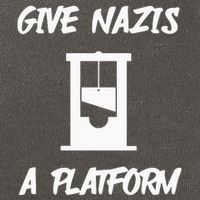Gabe Give Nazis A Platform Cotton Canvas Backpack