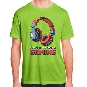 Gamer Graphic Ns Video Gaming Funny Headset Funny Gift Adult ChromaSoft Performance T-Shirt