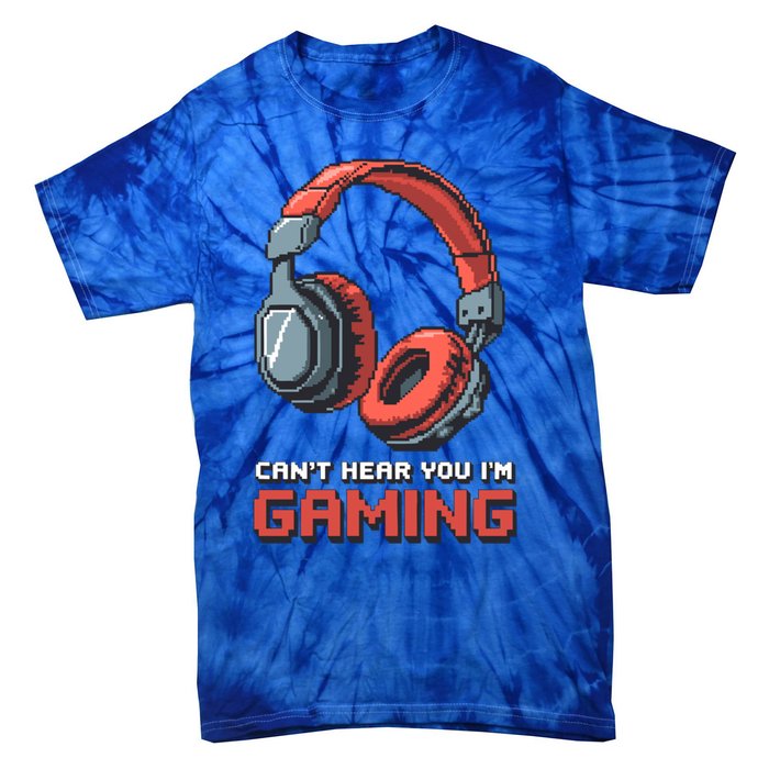 Gamer Graphic Ns Video Gaming Funny Headset Funny Gift Tie-Dye T-Shirt