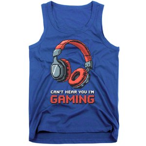 Gamer Graphic Ns Video Gaming Funny Headset Funny Gift Tank Top