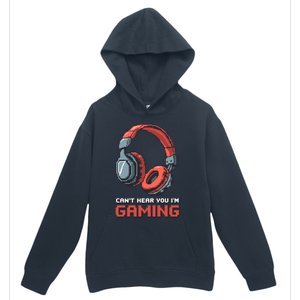 Gamer Graphic Ns Video Gaming Funny Headset Funny Gift Urban Pullover Hoodie