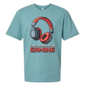 Gamer Graphic Ns Video Gaming Funny Headset Funny Gift Sueded Cloud Jersey T-Shirt