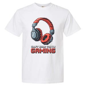 Gamer Graphic Ns Video Gaming Funny Headset Funny Gift Garment-Dyed Heavyweight T-Shirt