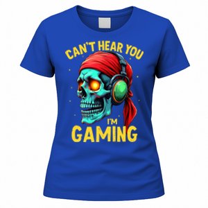 Gamer Graphic Ns Video Gaming Funny Skull Gift Women's T-Shirt