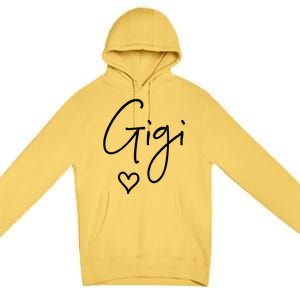 Gigi Grandma Name Women Christmas MotherS Day Birthday Premium Pullover Hoodie