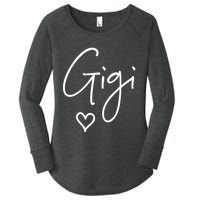 Gigi Grandma Name Women Christmas MotherS Day Birthday Women's Perfect Tri Tunic Long Sleeve Shirt