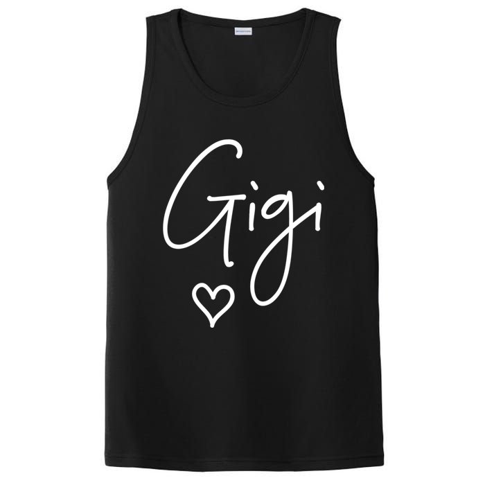 Gigi Grandma Name Women Christmas MotherS Day Birthday PosiCharge Competitor Tank