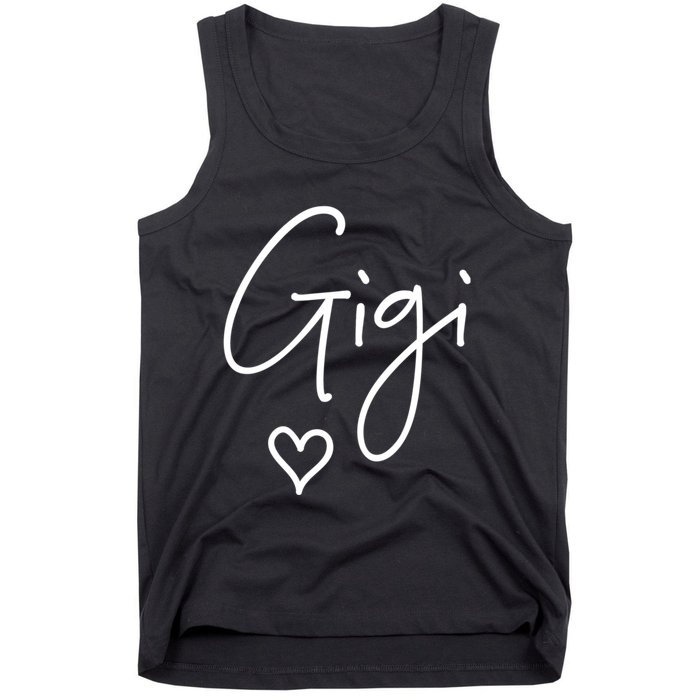 Gigi Grandma Name Women Christmas MotherS Day Birthday Tank Top