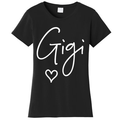 Gigi Grandma Name Women Christmas MotherS Day Birthday Women's T-Shirt