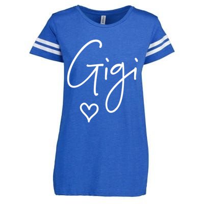 Gigi Grandma Name Women Christmas MotherS Day Birthday Enza Ladies Jersey Football T-Shirt