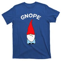 Gnope Gnome Nope Funny Christmas Party Funny Funny T-Shirt