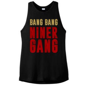 Gang Gang Niner Bang Ladies PosiCharge Tri-Blend Wicking Tank