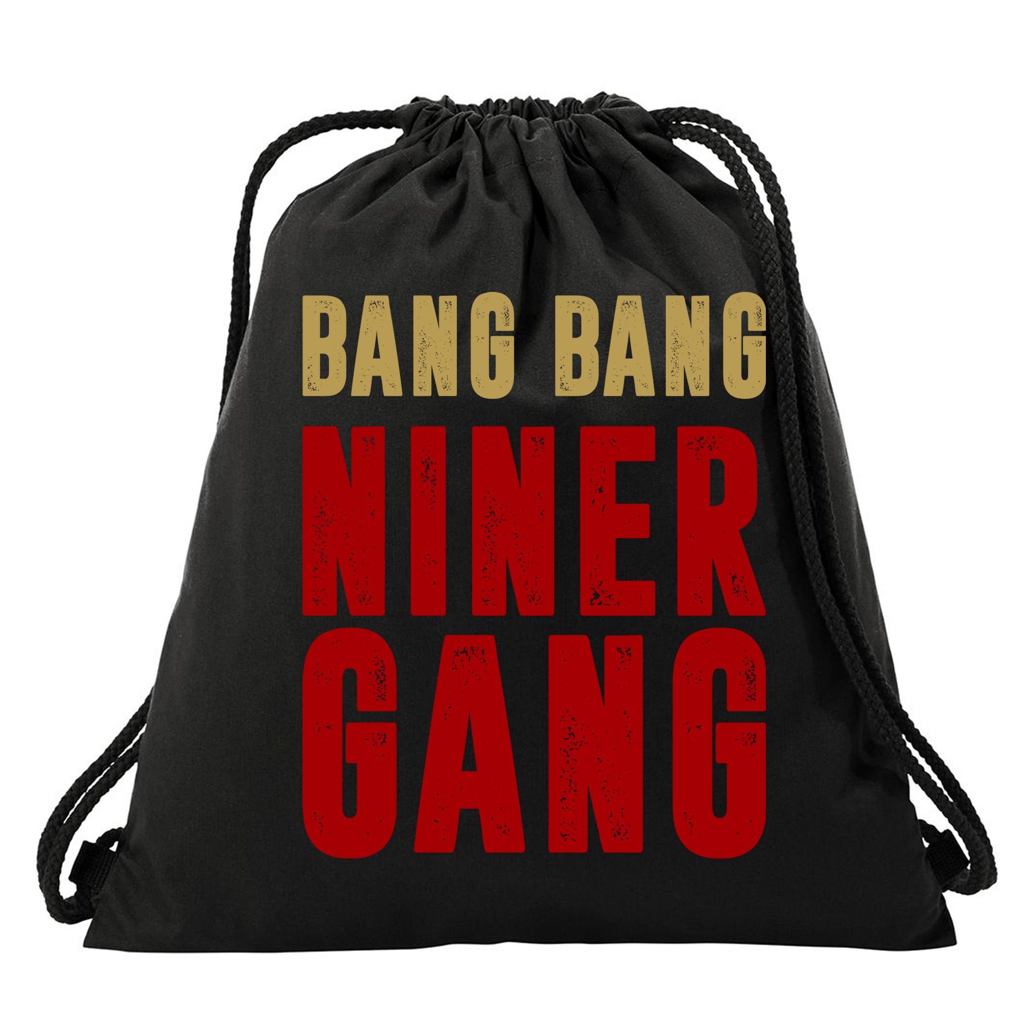 Gang Gang Niner Bang Drawstring Bag