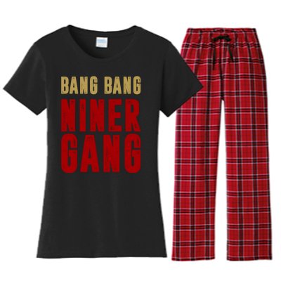 Gang Gang Niner Bang Women's Flannel Pajama Set