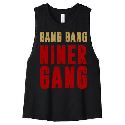 Gang Gang Niner Bang Women's Racerback Cropped Tank