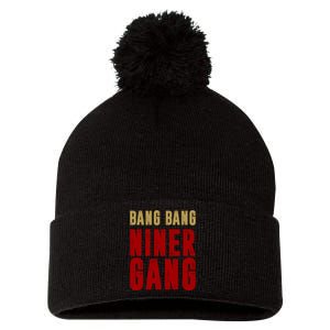 Gang Gang Niner Bang Pom Pom 12in Knit Beanie