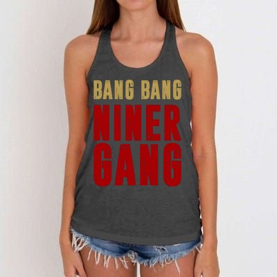 Gang Gang Niner Bang Women's Knotted Racerback Tank