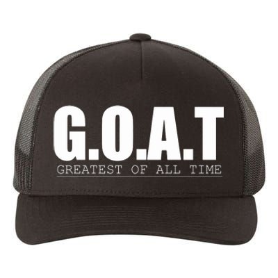 GOAT Greatest Of All Time Yupoong Adult 5-Panel Trucker Hat