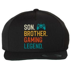 Gaming Gifts Old Christmas Gamer Wool Snapback Cap