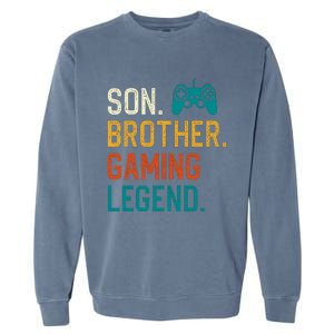 Gaming Gifts Old Christmas Gamer Garment-Dyed Sweatshirt