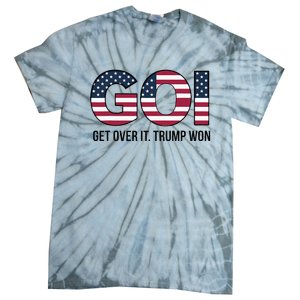 Goi Get Over It Trump Won Election 2024 Tie-Dye T-Shirt