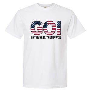 Goi Get Over It Trump Won Election 2024 Garment-Dyed Heavyweight T-Shirt