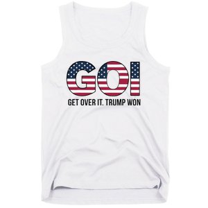 Goi Get Over It Trump Won Election 2024 Tank Top