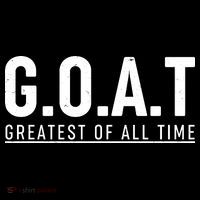 G.O.A.T Greatest Of All Time Stripe Pom Pom Beanie