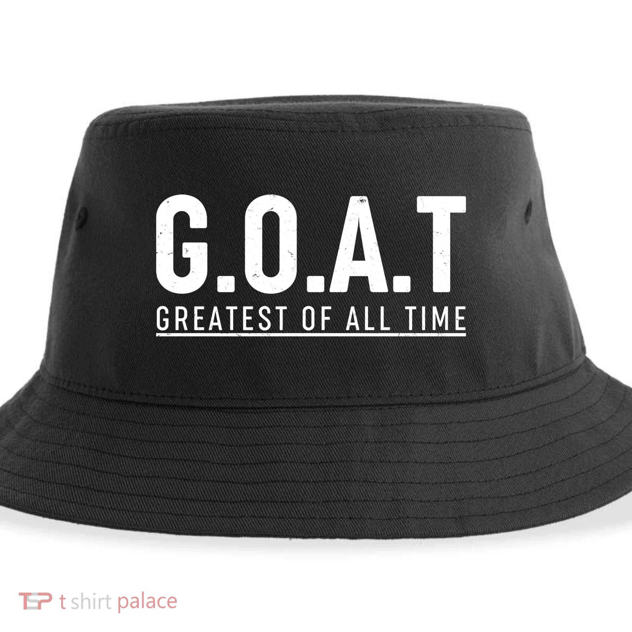 G.O.A.T Greatest Of All Time Sustainable Bucket Hat