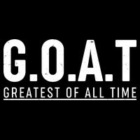 G.O.A.T Greatest Of All Time Button